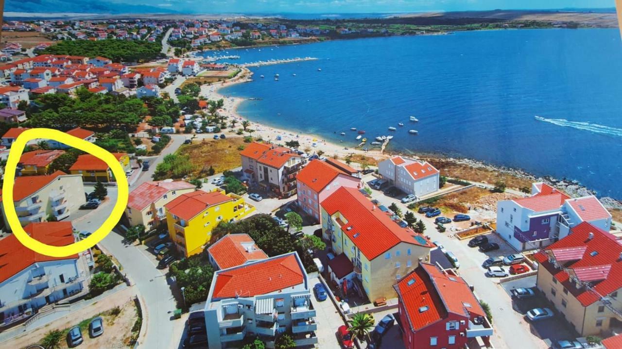 Zagi Apartamento Povljana Exterior foto